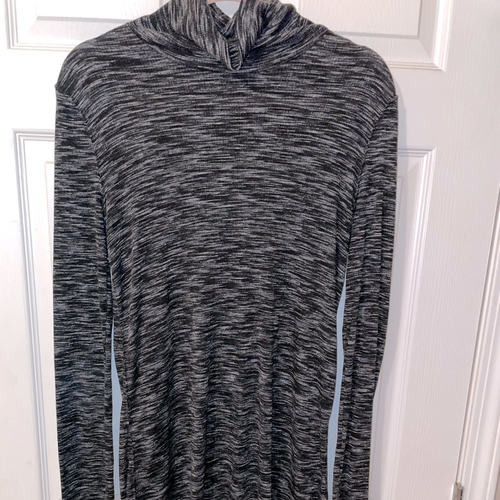 Free People black & white turtle neck tunic